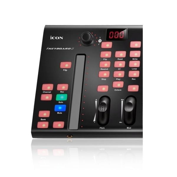 Icon Pro Audio ICOK-IKEYBOARD5X 49-Key Keyboard with Single Channel Daw Controller
