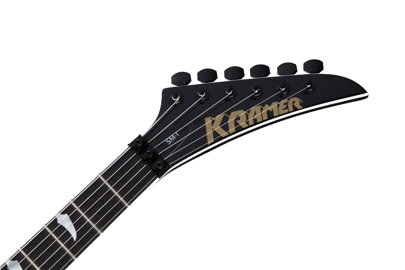 Kramer SM-1 FIGURED Electric Guitar (Black Denim)