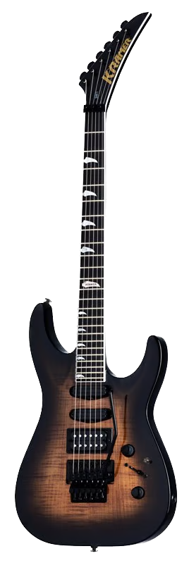Kramer SM-1 FIGURED Electric Guitar (Black Denim)