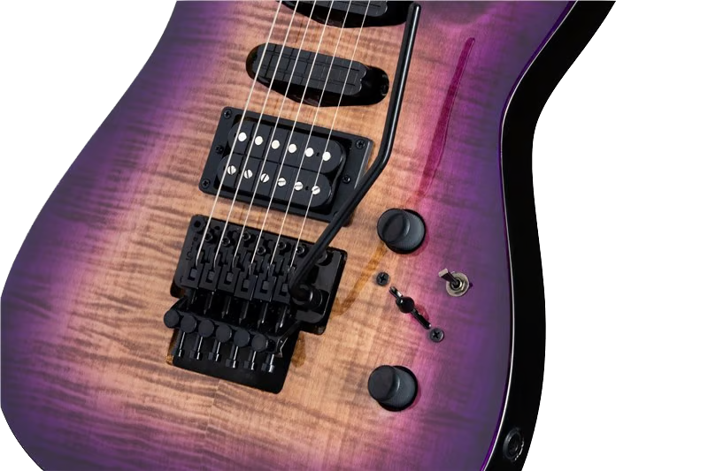 Kramer SM-1 FIGURED Electric Guitar (Royal Purple)