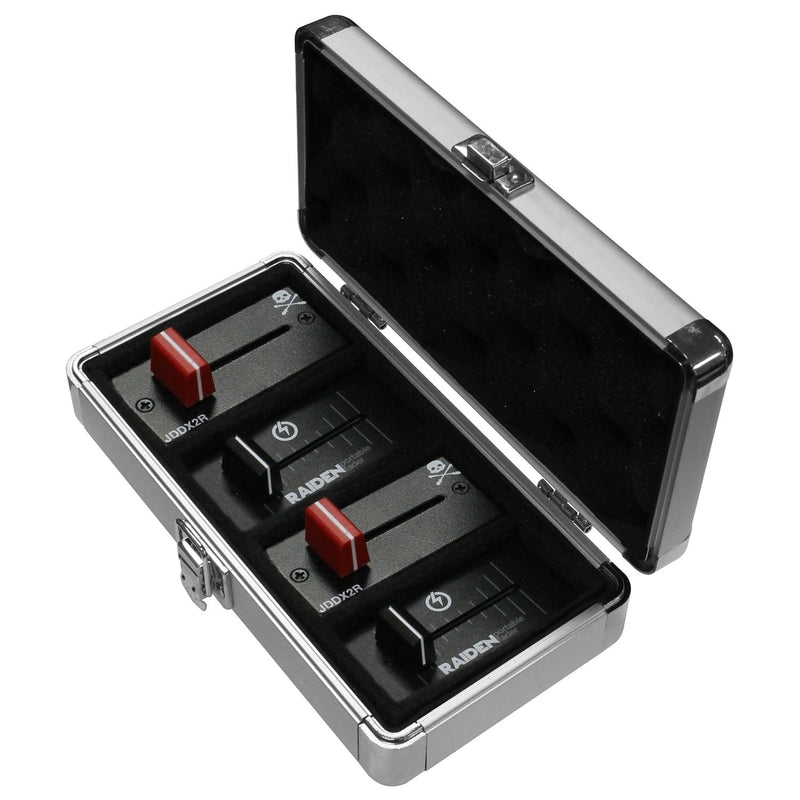 Odyssey KU4PFSD - Étui d'accessoires utilitaires compact intérieur série KROM Silver Diamond 7,72″ x 3″ x 1,5″
