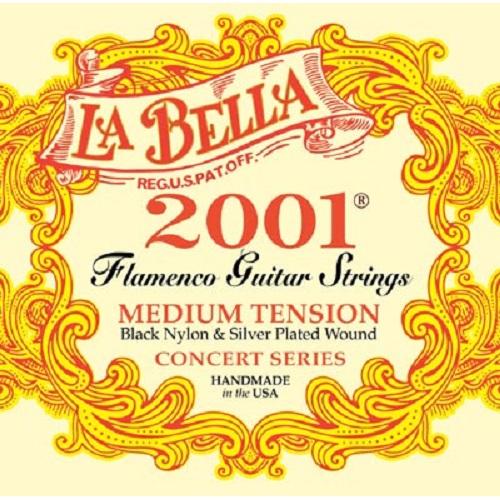 La Bella 2001 Fla-Med Guitar Strings - Red One Music