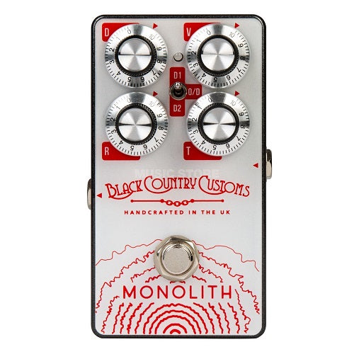 Laney BCC-MONOLITH Distortion Pedal by Black Country Customs - Red One Music