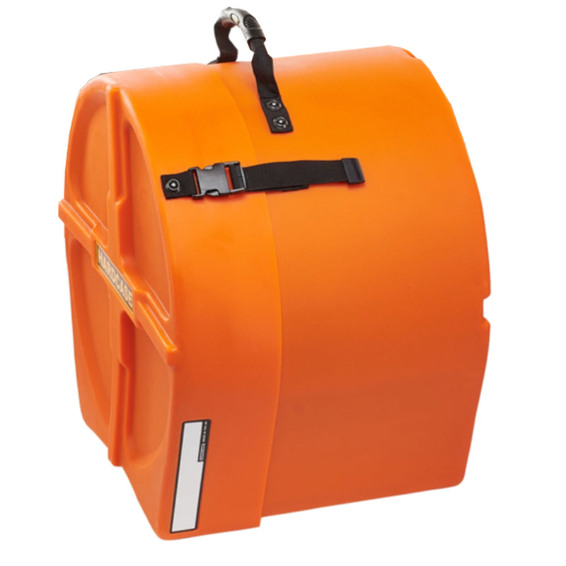 Hardcase HNP14FTO Etui pour batterie Tom au sol 14" Orange
