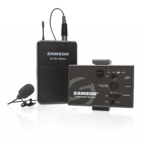 Samson GO MIC Mobile Wireless Lavalier System - Red One Music