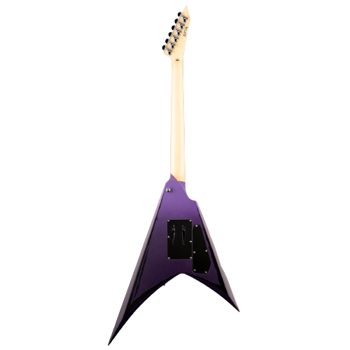 ESP Ltd Alexi Laiho Signature Series Guitare Ripped Guitare gauche - Purple Fade Satin avec fines rayures déchirées