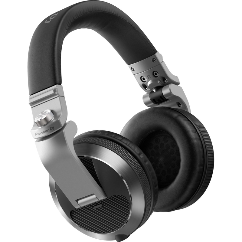 Pioneer DJ HDJ-X7-S Professional Over-ear DJ Headphones - Silver