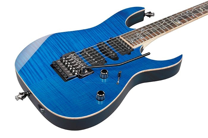 Ibanez RG8570RBS RG J Guitare électrique personnalisée avec étui (saphir bleu royal)