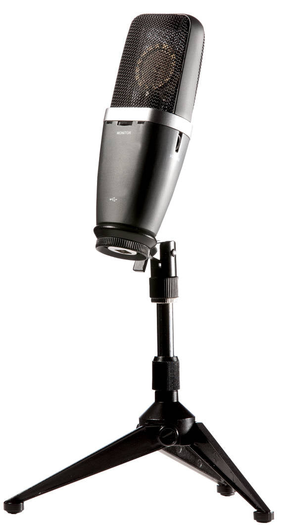 Apex APEX555 USB Condenser Microphone with Active Monitoring