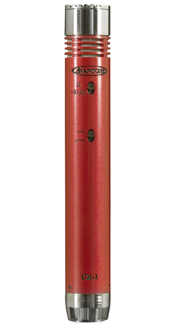 Avantone Pro CK-1 Microphone crayon FET à petites capsules avec 3 capsules
