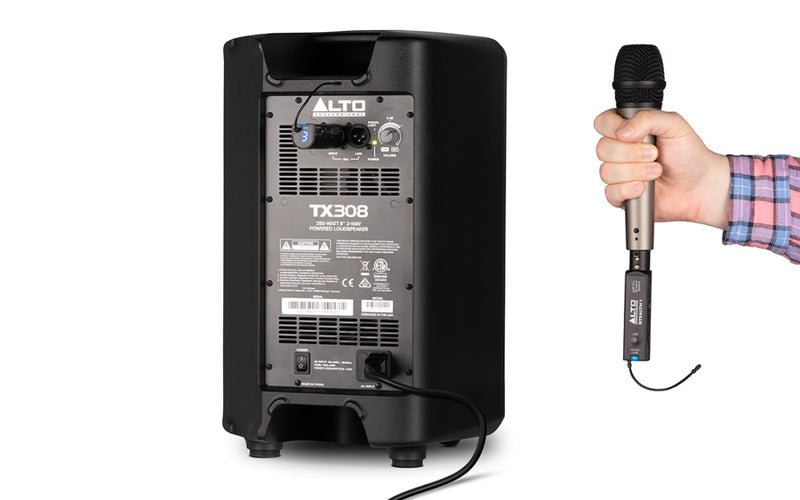 Alto Professional STEALTH 1 Mono UHF XLR Wireless Audio Transmitter and Receiver