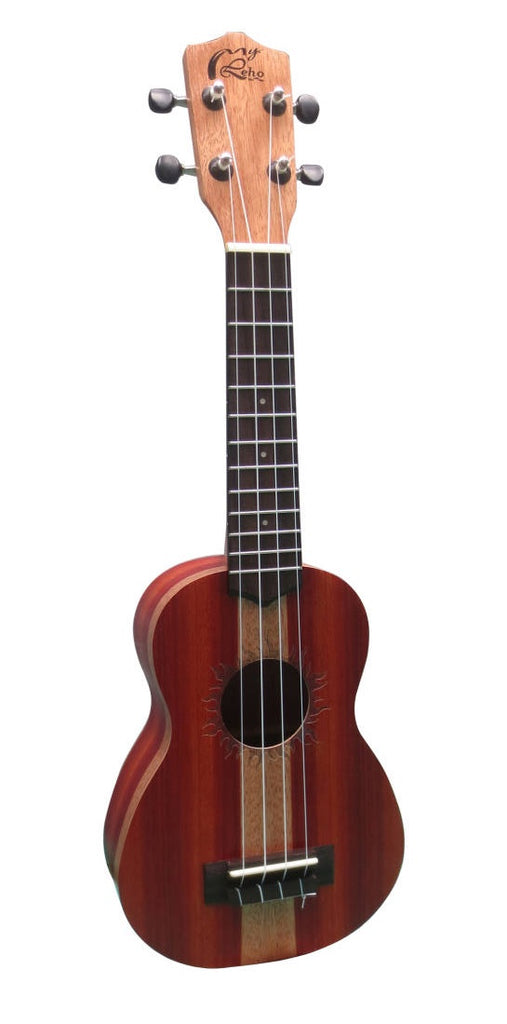 Leho MLUS-2M Soprano Ukulele Two-Tone Mahogany