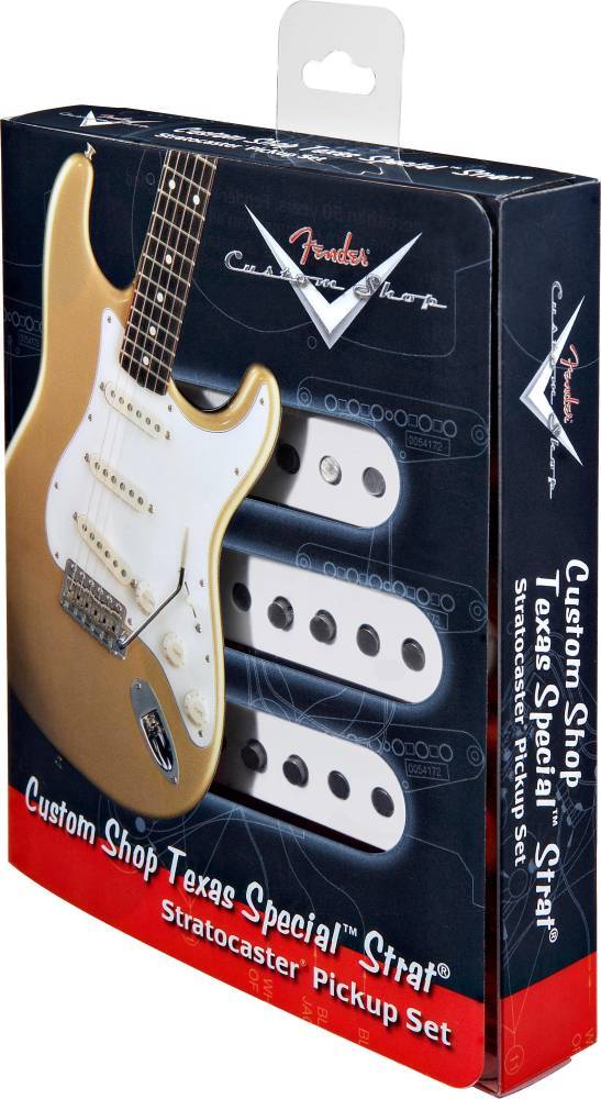 Fender Custom Shop Texas Lot de 3 micros Stratocaster spéciaux