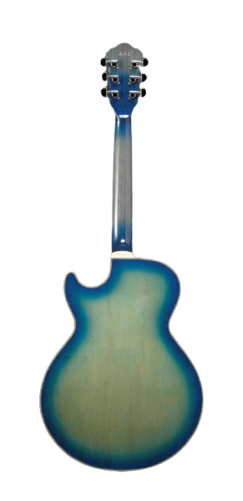 Ibanez GEORGE BENSON Signature Hollow Body Electric Guitar (Jet Blue Burst)