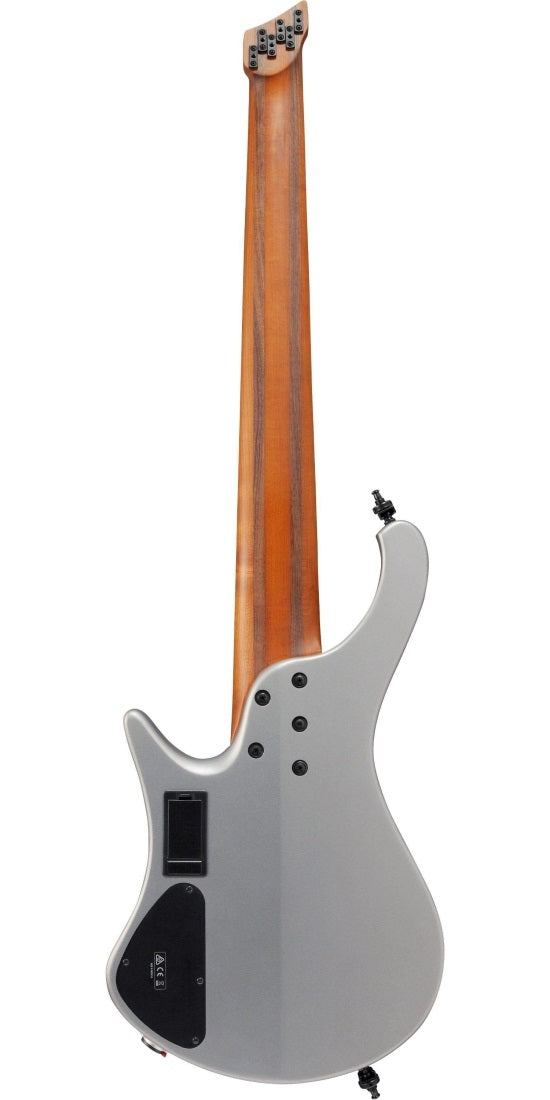 Ibanez EHB1006MSMGM EHB Ergonomic Headless Bass 6-String Multi Scale With Gigbag (Metallic Gray Matte)