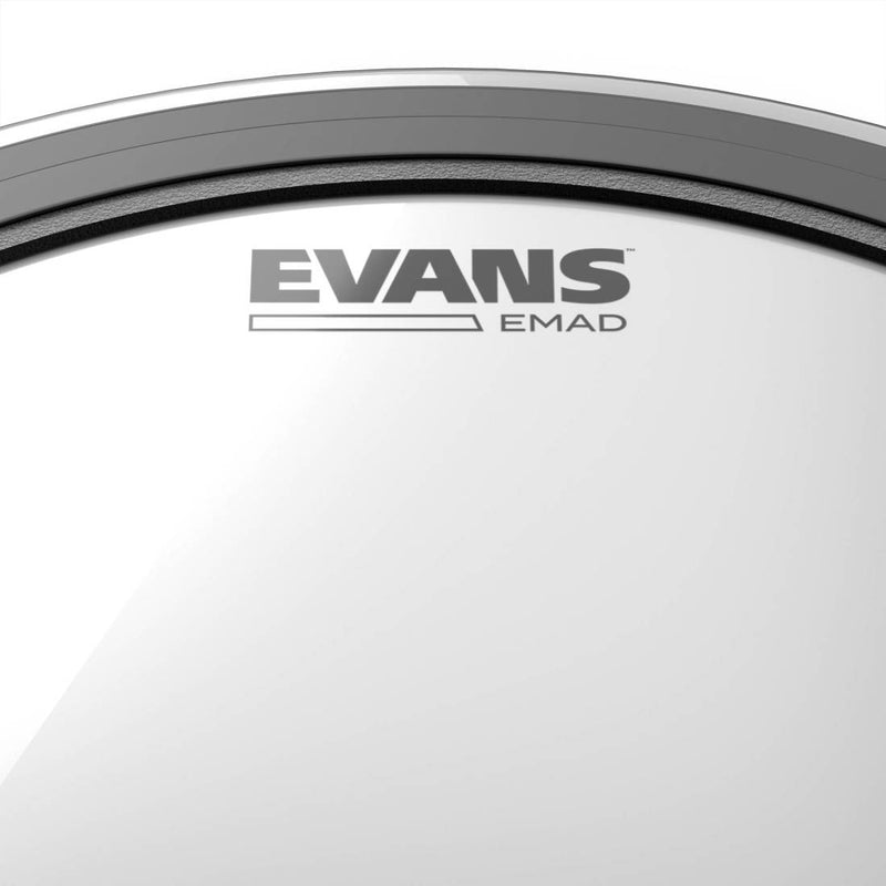 Evans BD20EMAD 20 Inch EMAD Batter Clear Drumhead