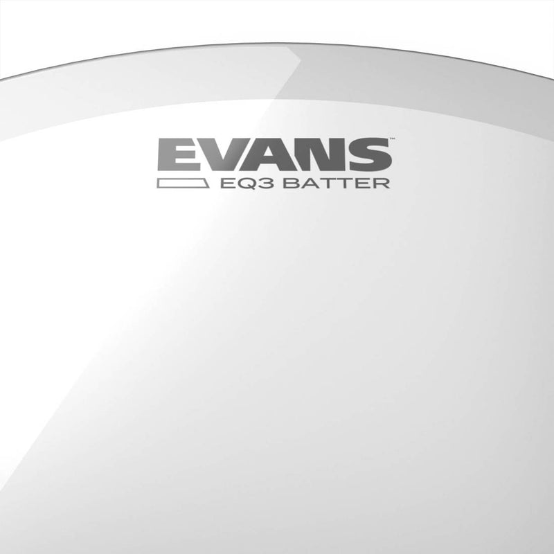 Evans BD22GB3 Peau de batterie transparente EQ3 22 pouces