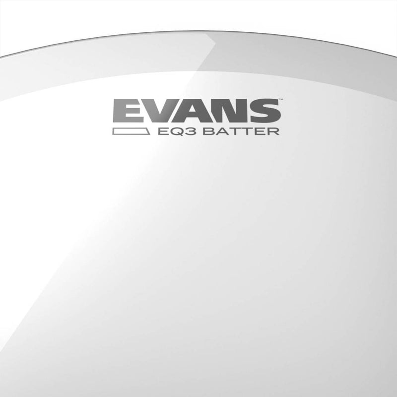 Evans BD20GB3 20 Inch EQ3 Batter Clear Drumhead