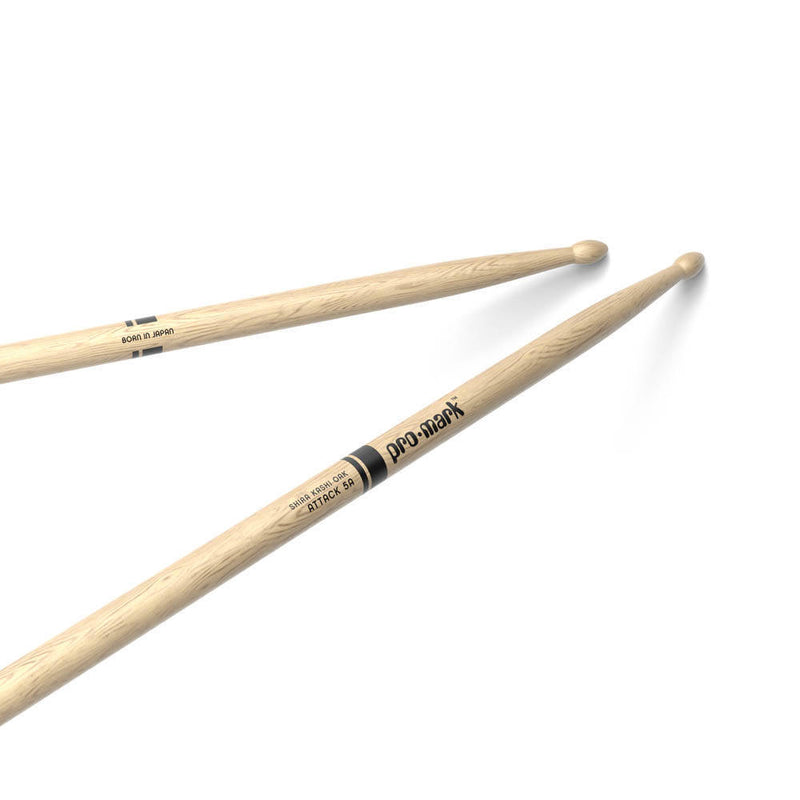 Pro-Mark PW5AW 5A Oak Drum Sticks with Wood Tips