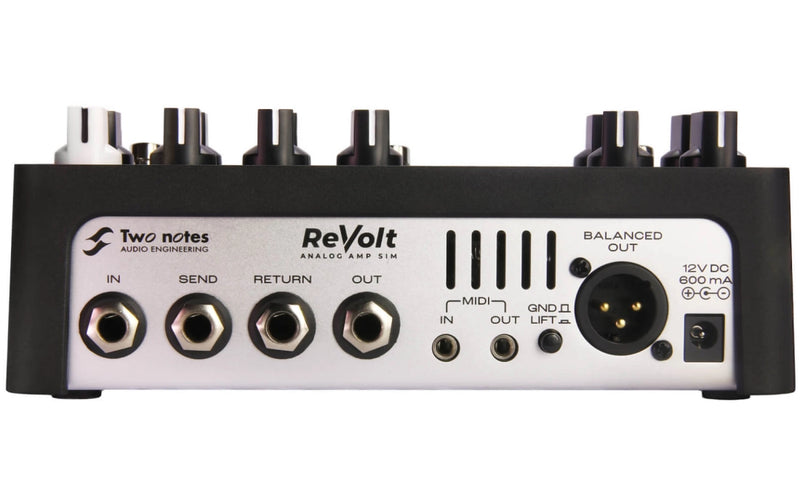 Two Notes TNREVOLTB ReVolt Bass Amp Simulator Pedal