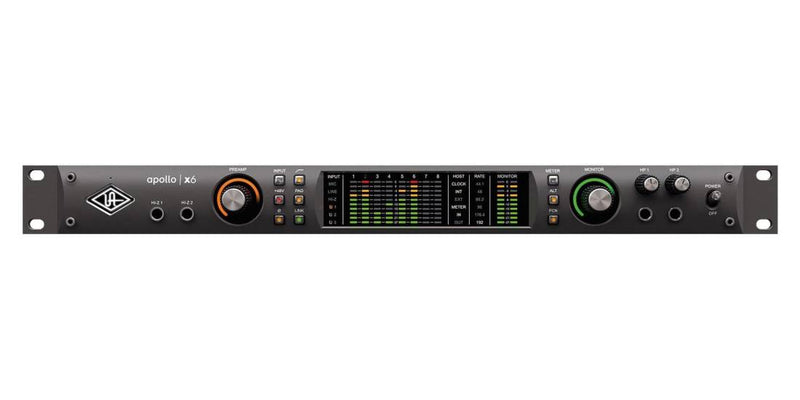 Interface audio Universal Audio Apollo UA-APX6 16x22 Thunderbolt 3 avec traitement UAD en temps réel