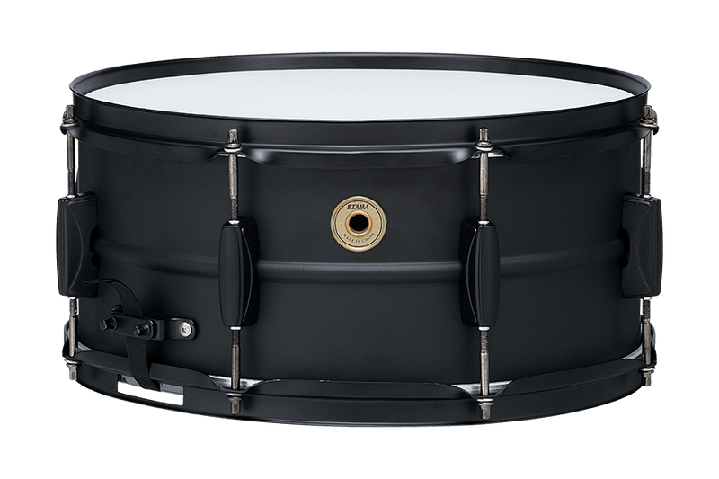 Tama BST1465BK Metalworks Steel Snare Drum (Black on Black) - 6.5" x 14"