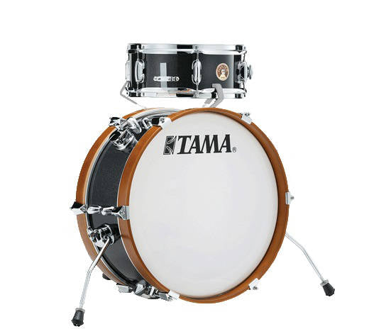 Tama LJK28SCCM Club-Jam Mini 2-Piece Drum Set Shell (Charcoal Mist)