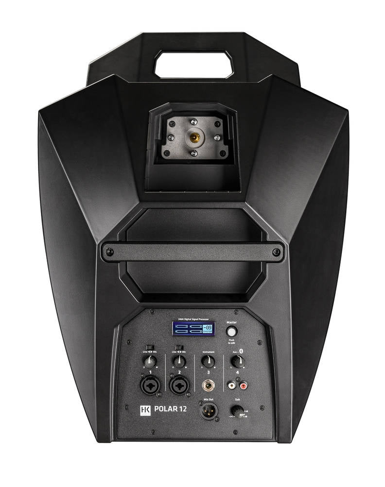 HK Audio POLAR12 Système de réseau de colonnes alimenté bidirectionnel de 2 000 W avec Bluetooth - 12"