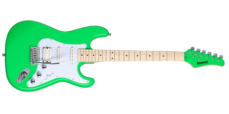 Kramer KF21NGCT Focus VT-211S Guitare électrique Vert fluo