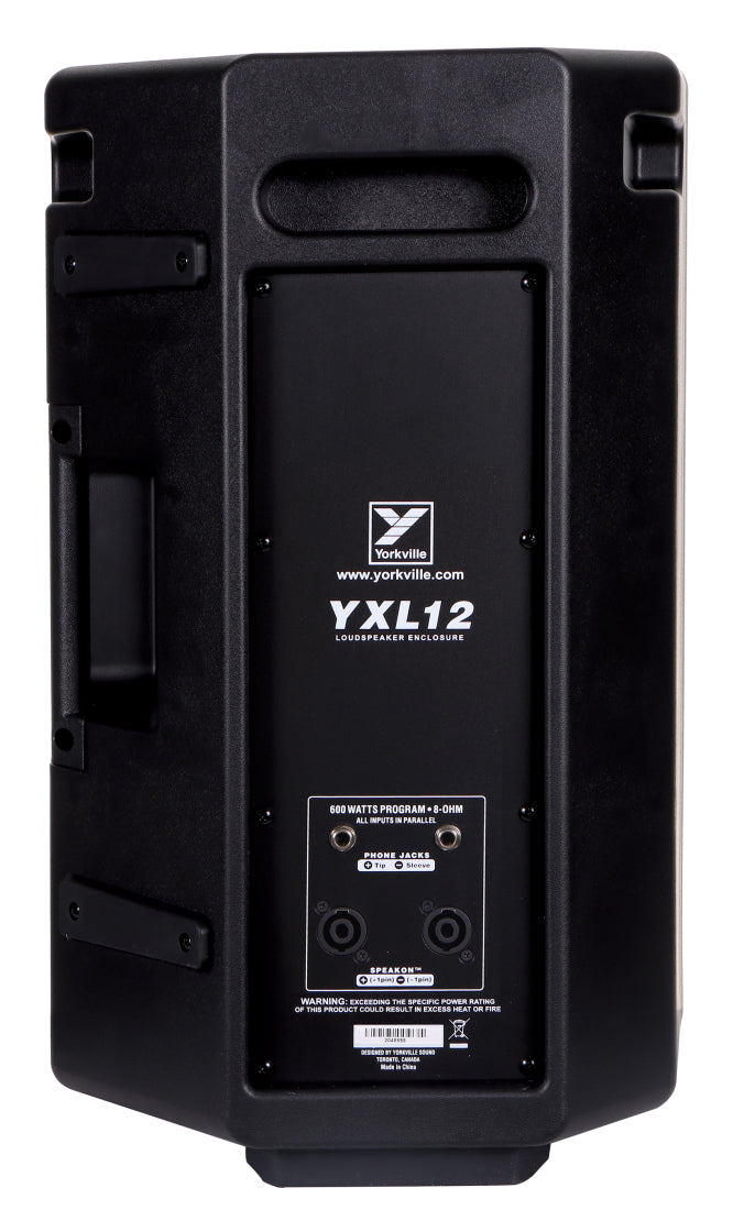 Yorkville YXL Passive 600 Watt Loudspeaker - 12"