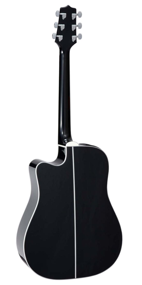 Takamine GD34CE-BLK Acoustic Guitar with Gigbag (Black)