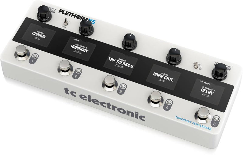 TC Electronic PLETHORA X5 Multi-FX Pedal (DEMO)