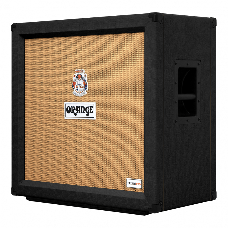 Orange CRUSH-PRO-412-BK 4x12" 240W Closed-Back Speaker Cabinet - Black