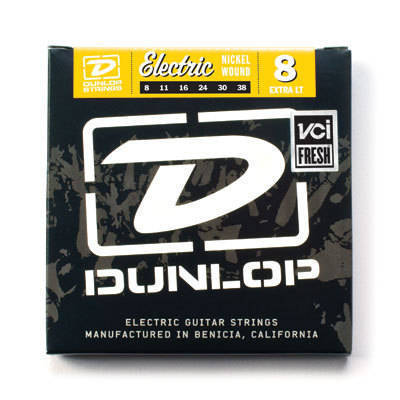 Dunlop DEN0838 Electric Strings Extra-Light 8-38 - Red One Music
