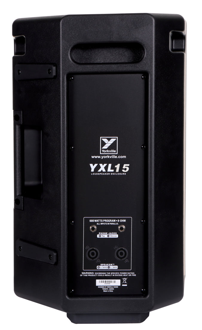 Yorkville YXL Passive 600 Watt Loudspeaker - 15"