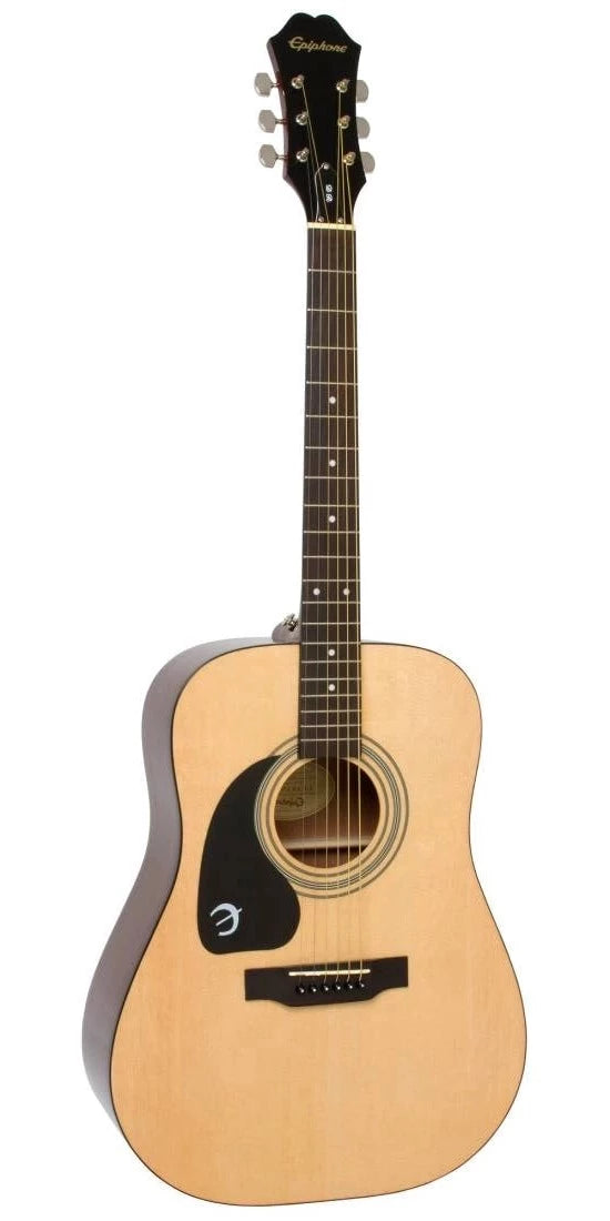 Epiphone DR100 Dreadnaught Songmaker Lefty Acoustic Guitar (Natural)