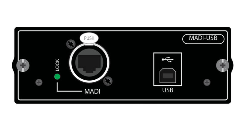 Soundcraft MADI-USB-COMBO Carte d'option combinée MADI-USB 32 canaux pour la série Si