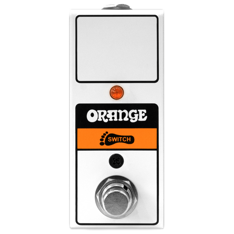 Mini-interrupteur au pied orange FS-1-MINI à bouton unique