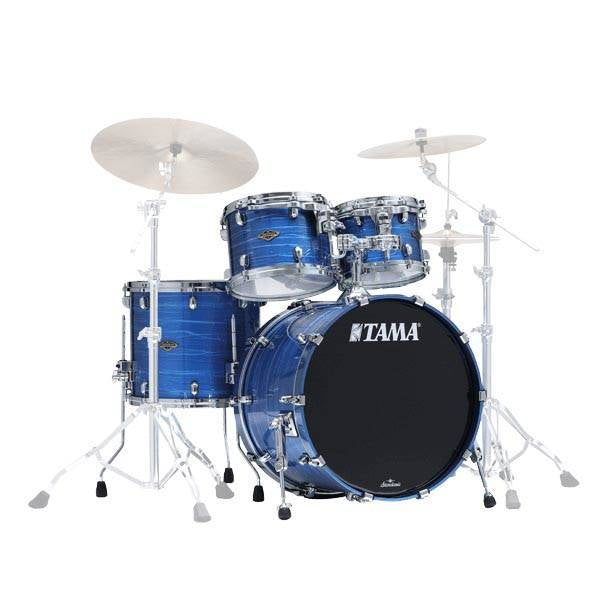 Tama WBS42SLOR Starclassic 4-Piece Shell Pack (Lacquer Ocean Blue Ripple)