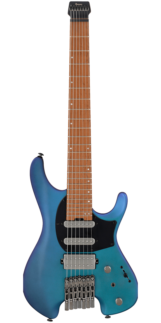 Ibanez Q547BMM Guitare électrique standard à 7 cordes (bleu caméléon métallisé mat)