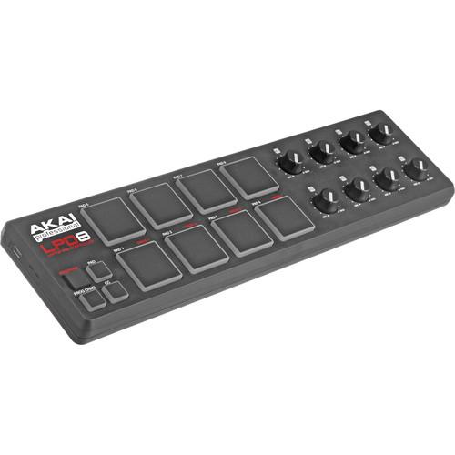 AKAI LPD8 USB MIDIコントローラー AKAI Professional LPD8 - USB MIDI Controller with 8