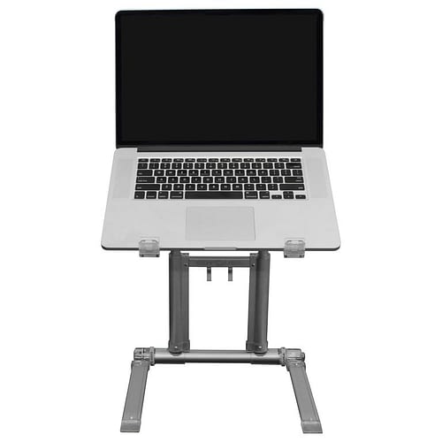 Odyssey LSTAND360MACSIL - L Stand Ultra 360 pour ordinateur portable/tablette à installation rapide, support pliable Mac argent