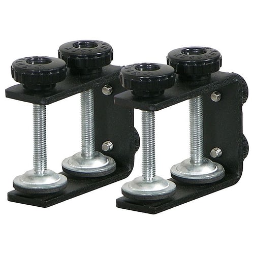 Odyssey LSTANDCLAMPS - Black Table/Case L Stand Clamps