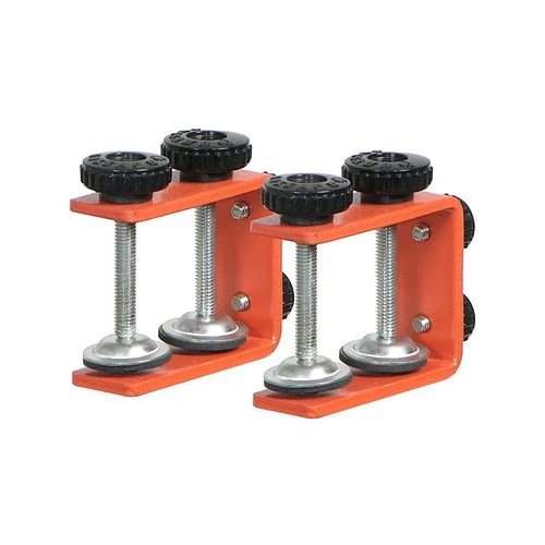 Odyssey LSTANDCLAMPSORG - Designer Dj™ Series Orange Table/Case L Stand Clamps