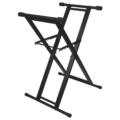 Odyssey LTBXS - Black Heavy-Duty X-Stand for DJ Coffins and Controller Cases