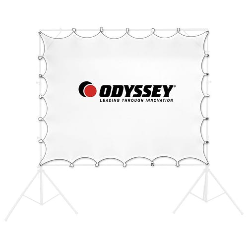 Odyssey LTMVSCREEN3 - 90″ x 60″ Projection Screen with 24 Attachment Points