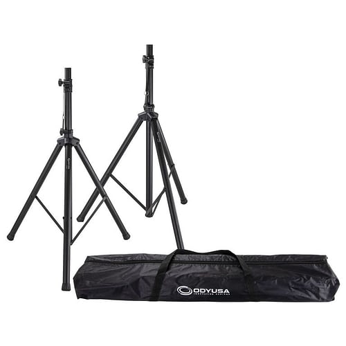 Odyssey LTS2X2B - Speaker Stand Pair with Carrying Bag