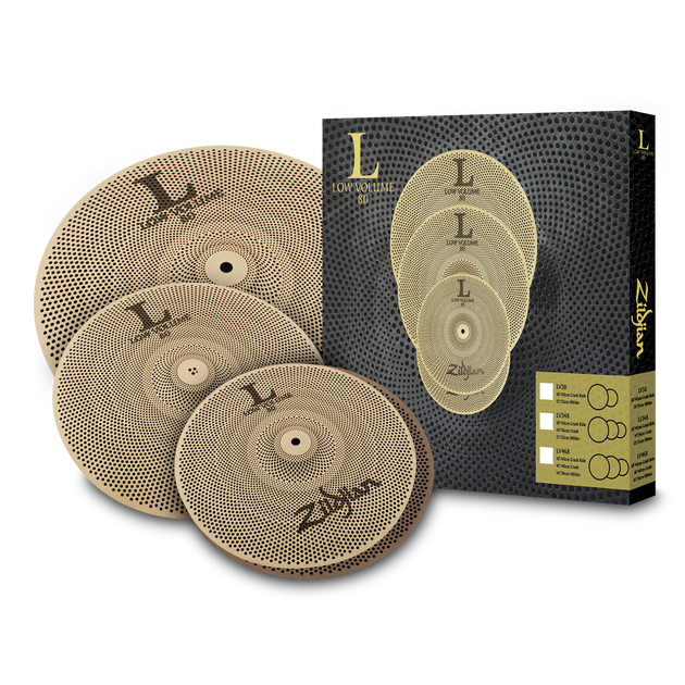Pack de cymbales Zildjian LV348 faible volume L80 13/14/18 