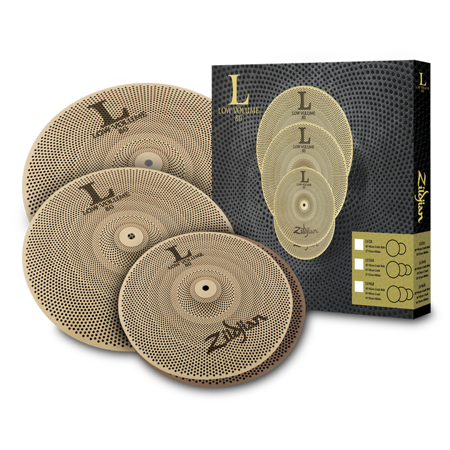 Zildjian LV468 Low Volume L80 14/16/18 Cymbal Pack