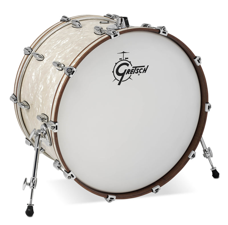 Gretsch Drums RN2-1424B-VP Renown Bass Drum (Vintage Pearl) - 24" x 14"